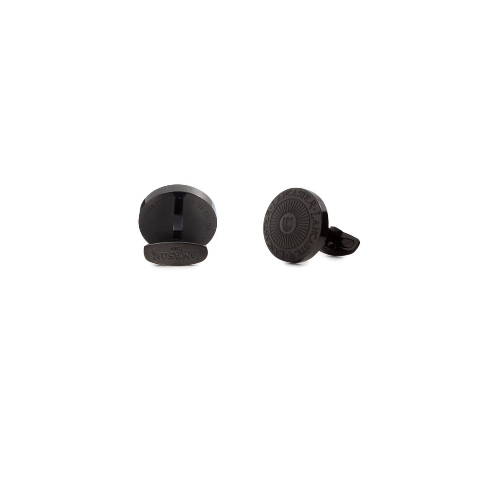 Manschettknappar Lancaster GLA020A-BK 1,8 cm
