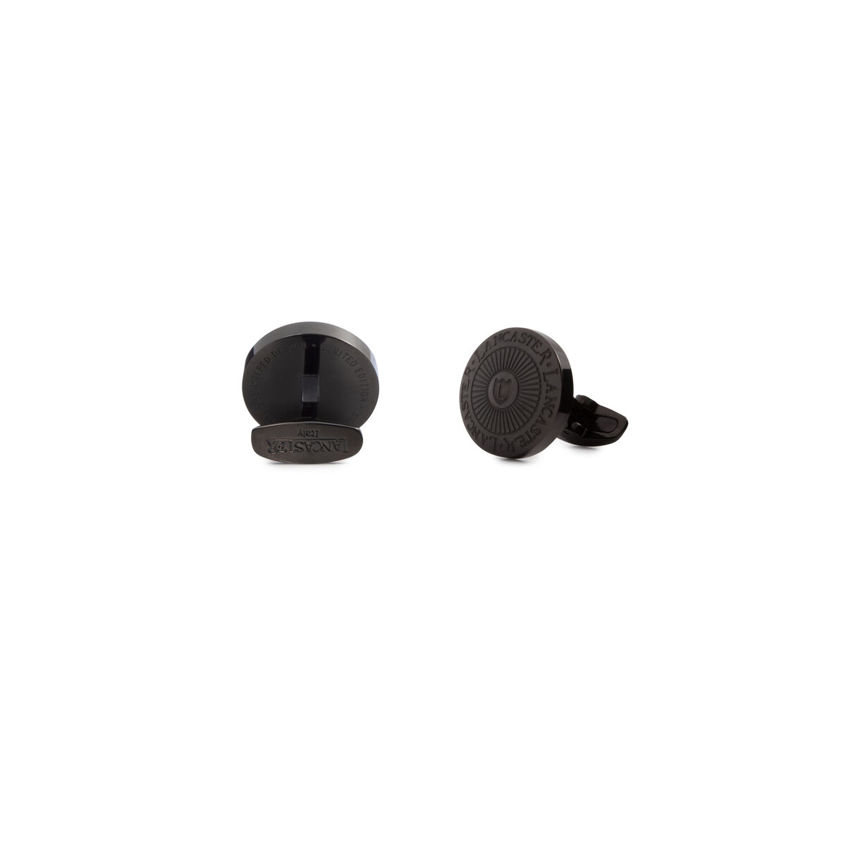Manschettknappar Lancaster GLA020A-BK 1,8 cm - 3