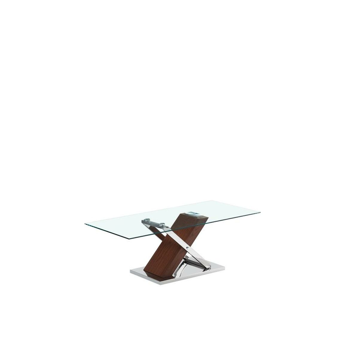 Soffbord DKD Home Decor Silvrig Brun Stål Mörkbrun 120 x 60 x 42 cm Trä MDF - 2