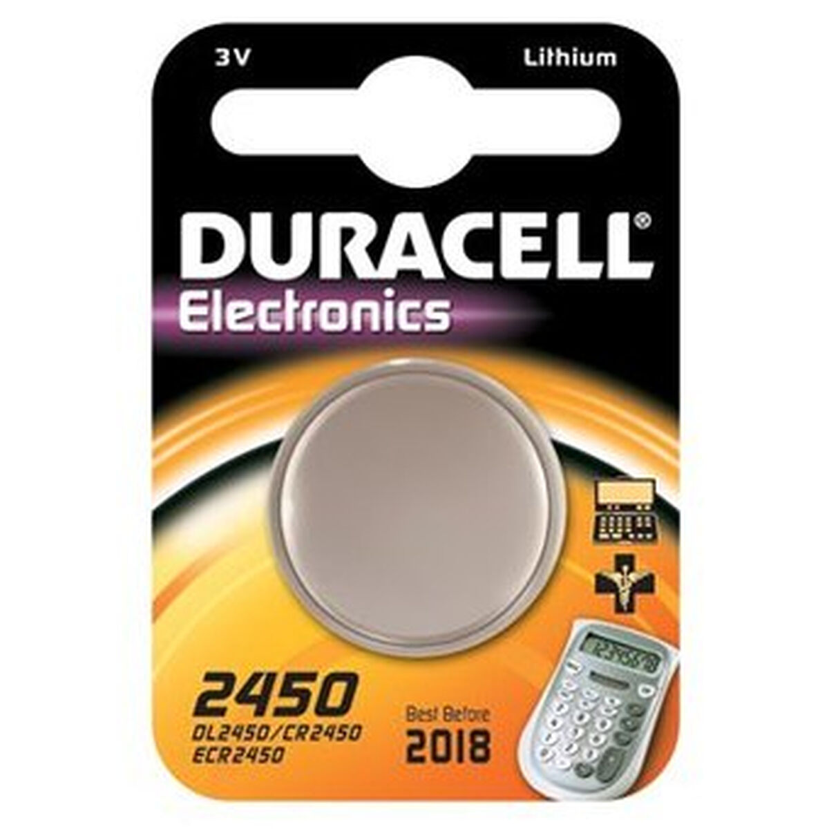 Batterier DURACELL DL2450 3 V - 2