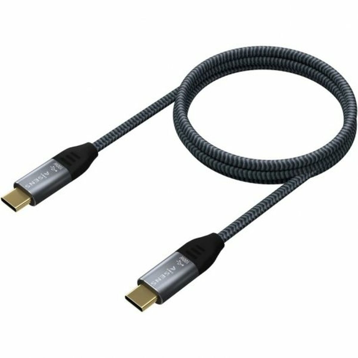 USB-C-kabel Aisens A107-0670 60 cm Grå (1 antal) - 2