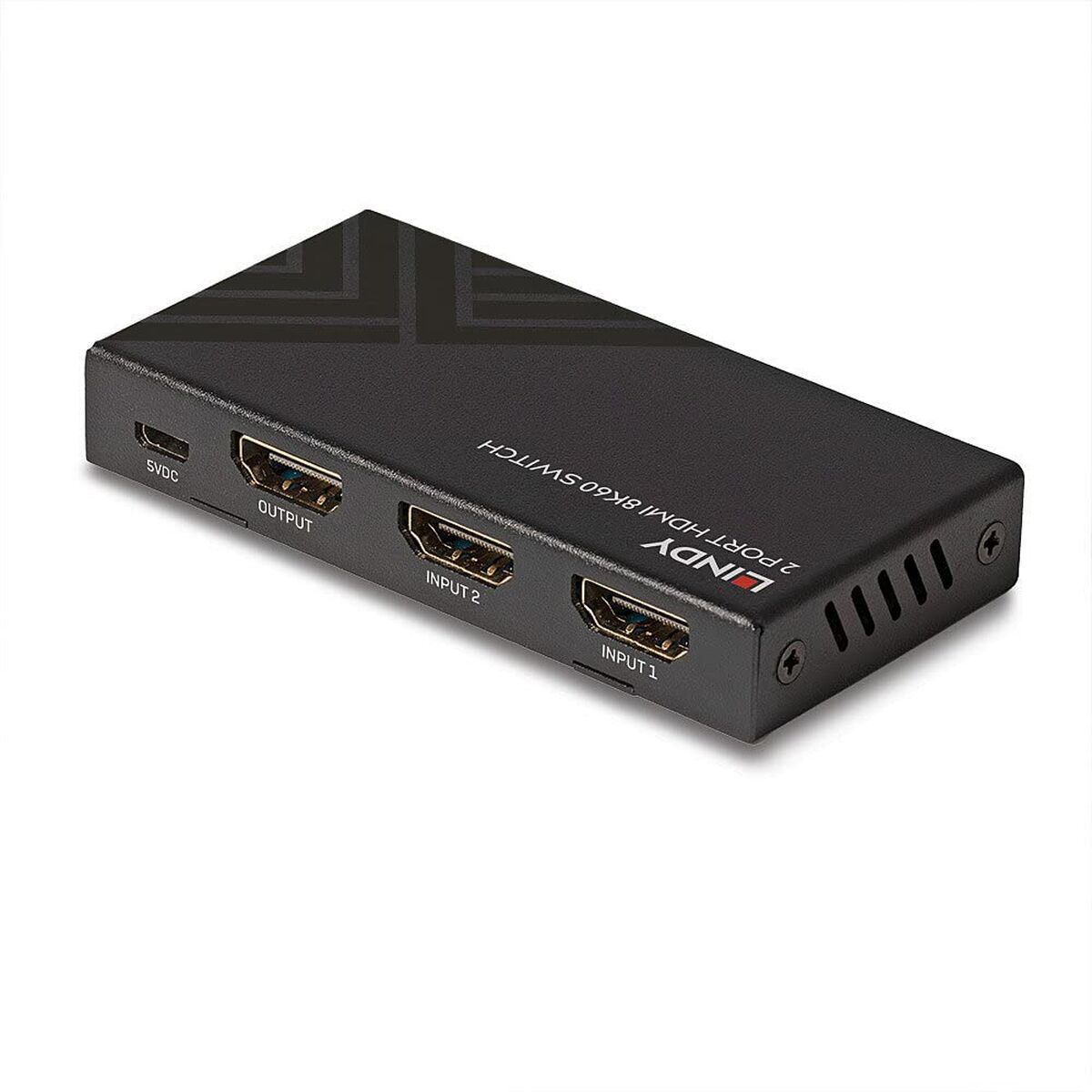 KVM -omvandlare med 2 portar LINDY 8K60 38337 - 3