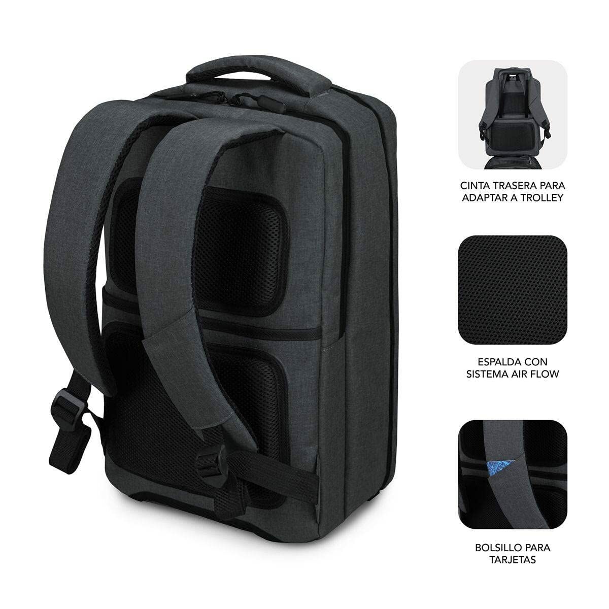 Laptopryggsäck Subblim SUB-BP-3EAP100 Grå - 4