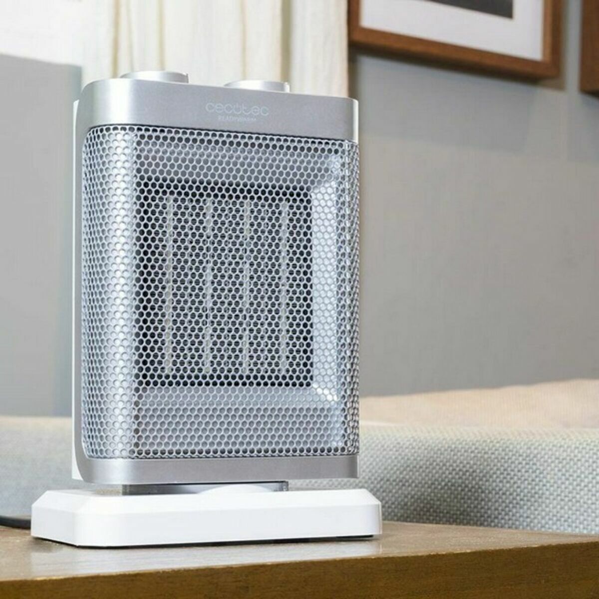 Elektriskt keramiskt värmeelement Cecotec Vit 1500 W (Renoverade A) - 3