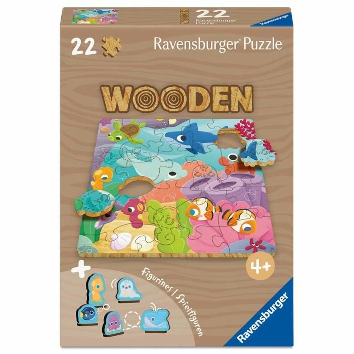 Pussel Ravensburger Wooden 22 Delar