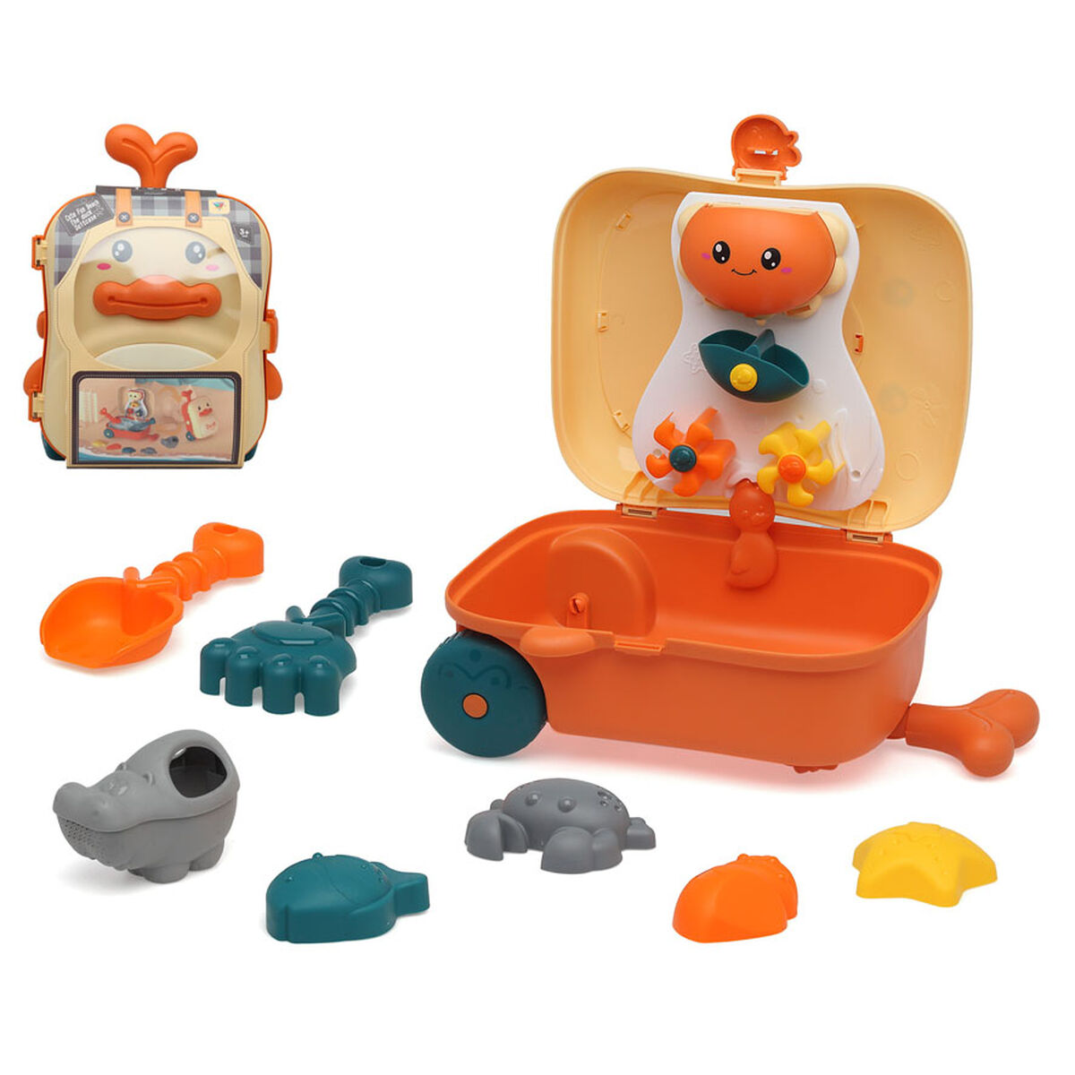 Strandleksaker set Vagn 32 x 22 cm - 2
