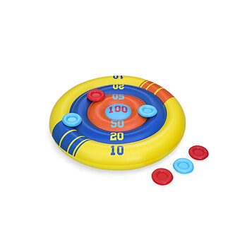 Bestway Flytande Kasta Uppblåsbar Skiva Spel D140 cm +3 År Pool 52566
