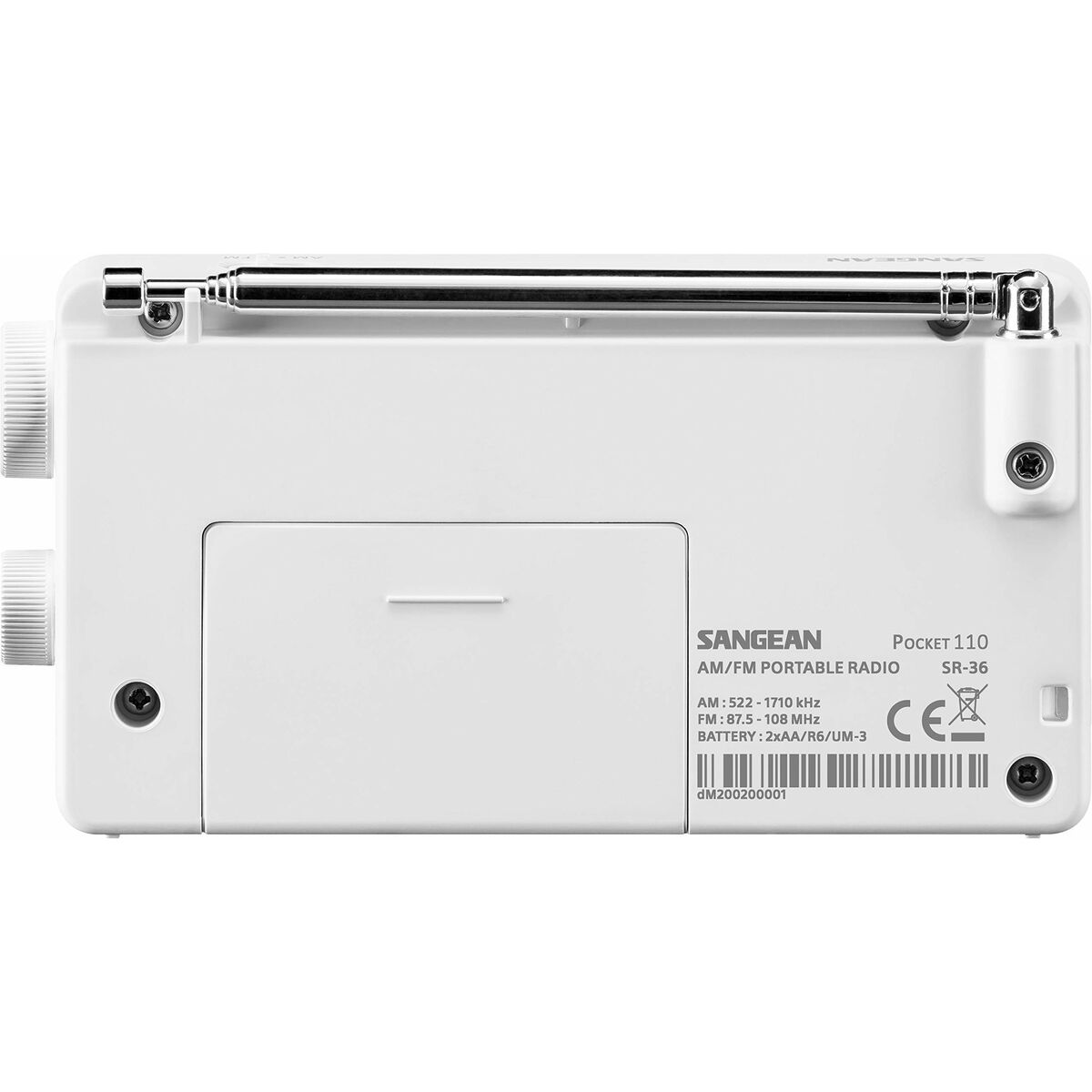 Transistorradio Sangean SR-36 Vit - 2