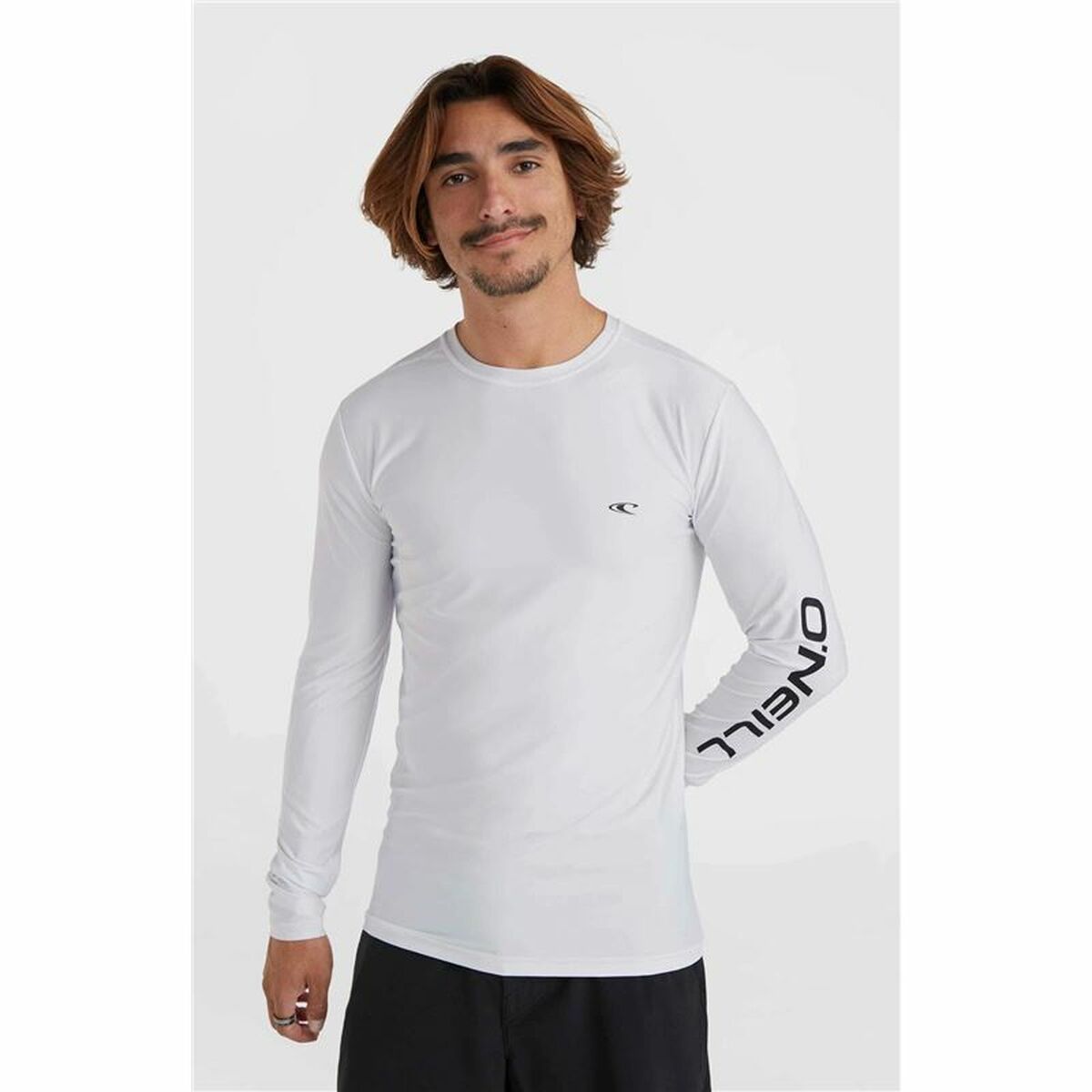 Sporttröja med ärmar O'Neill  Essentials L/Slv  Vit - 6