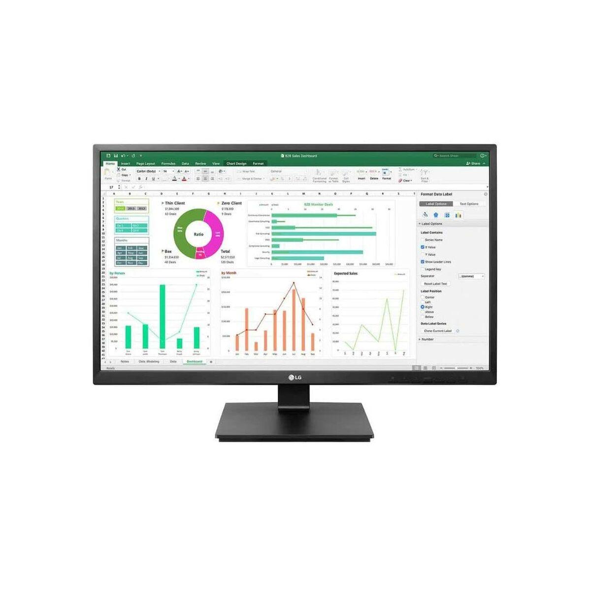 Monitor LG 24BK55YP Full HD 24" 75 Hz