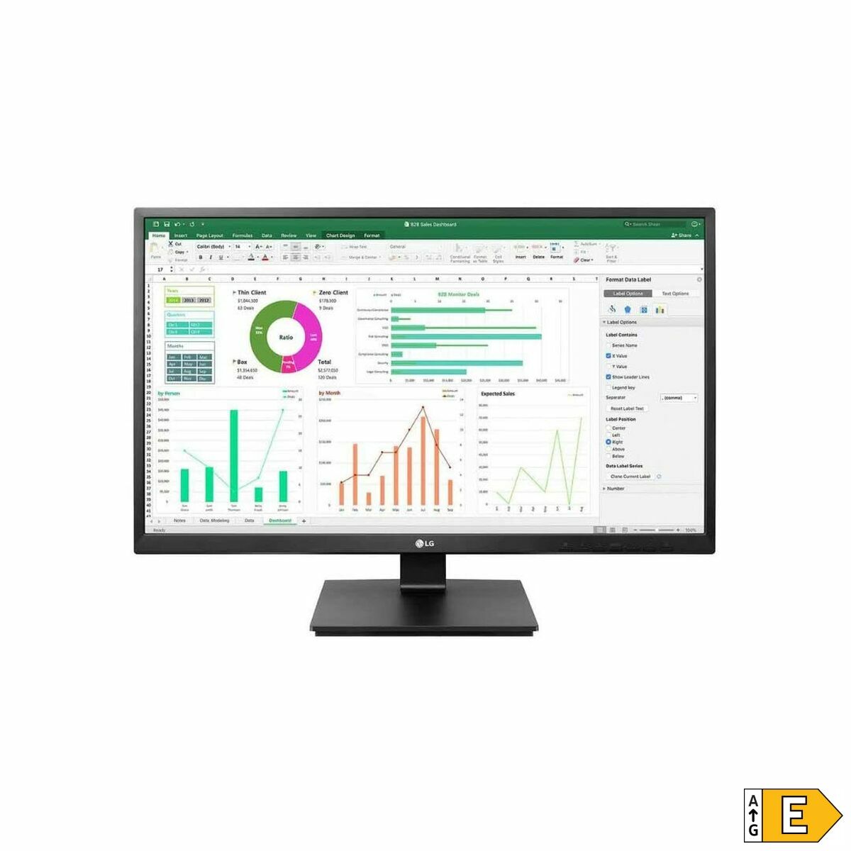 Monitor LG 24BK55YP Full HD 24" 75 Hz - 2