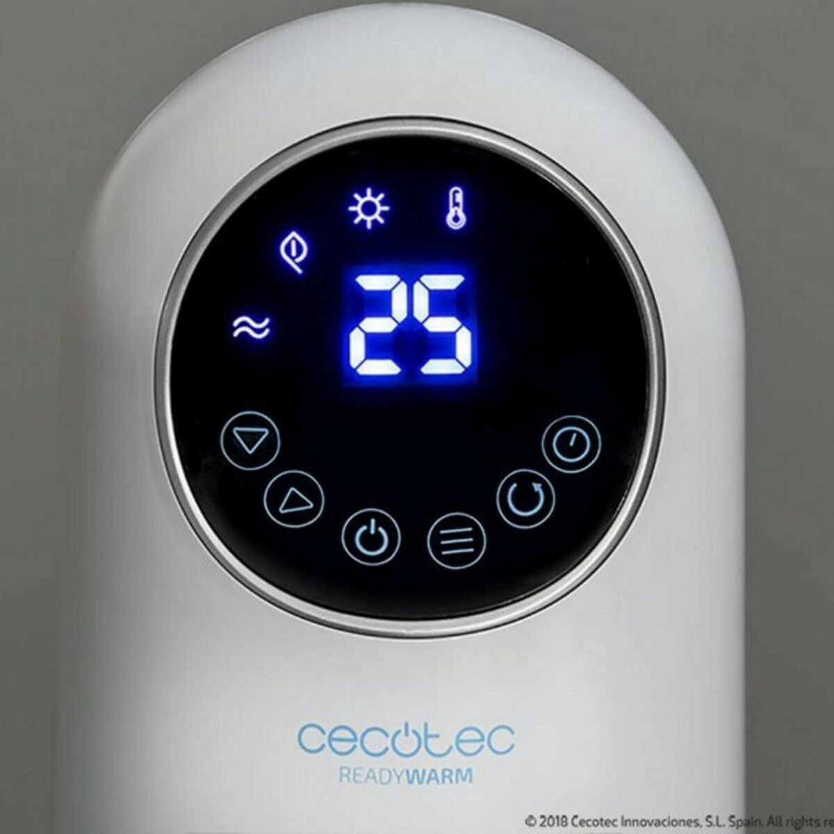 Elektriskt keramiskt värmeelement Cecotec Vit 2200 W (Renoverade C)