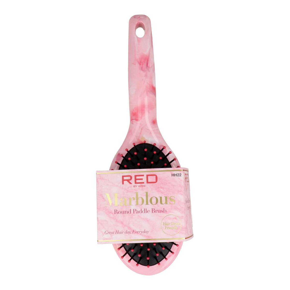 Utredningsborste Red Kiss Kiss Marblous Rosa Rund