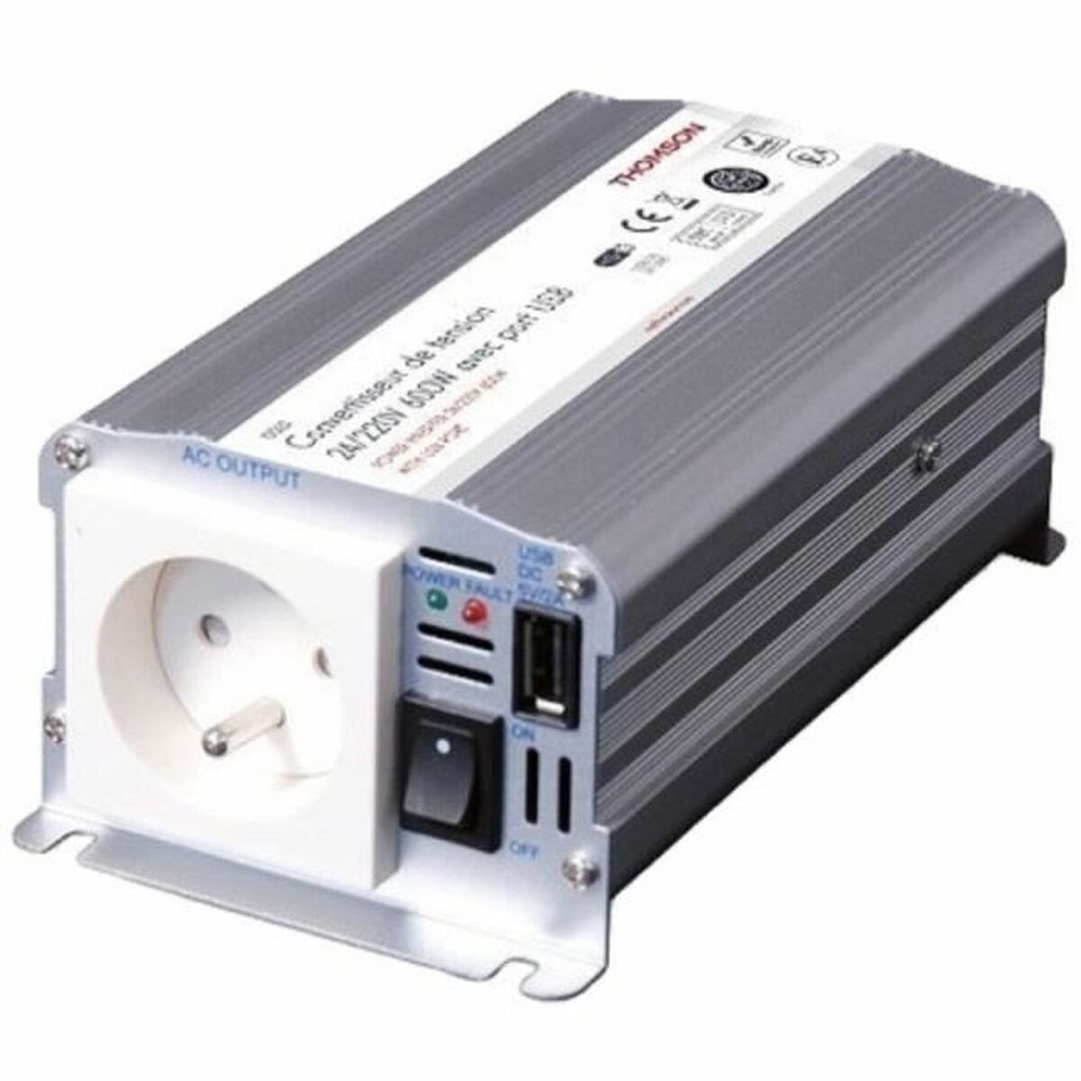 Elomvandlare Thomson 600-1200 W 24 V 220-240 V