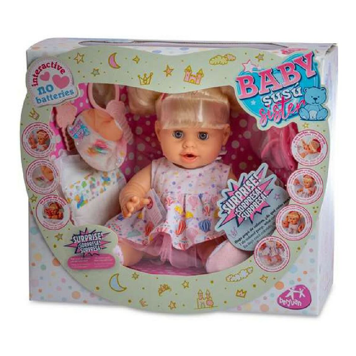 Bebisdocka Baby Susú Sister Berjuan (38 cm) - 8