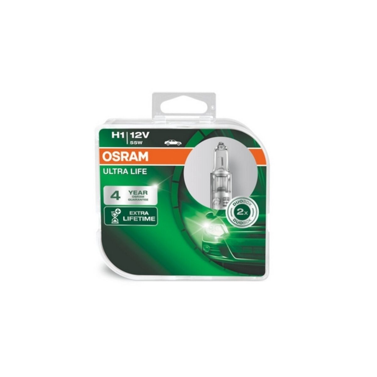 Glödlampa för bil Osram 4008321416162 H1 12V 55W 3200K - 12