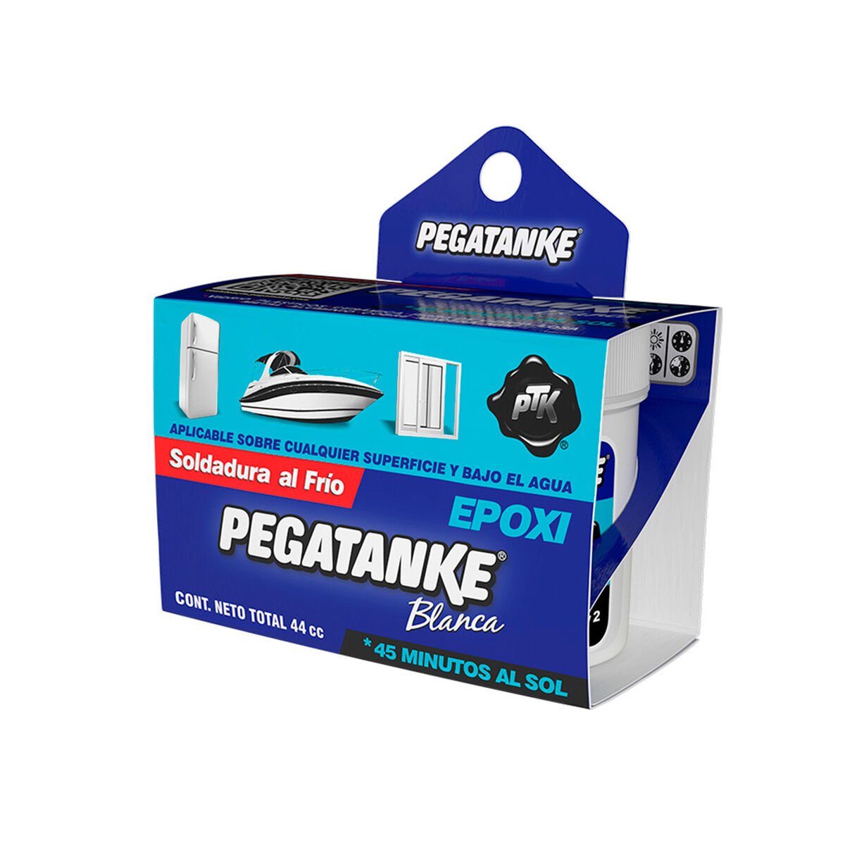 Kallsvetsning PEGATANKE 44 ml Epoxi Vit - 2