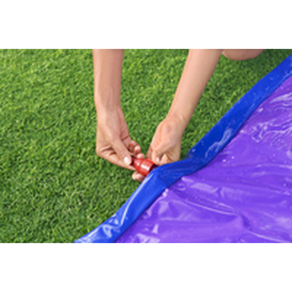 Bestway Glidbana med Dubbel Hoppkant 488x138 cm +3 År Trädgård 52364 - 12