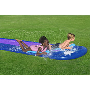 Bestway Glidbana med Dubbel Hoppkant 488x138 cm +3 År Trädgård 52364