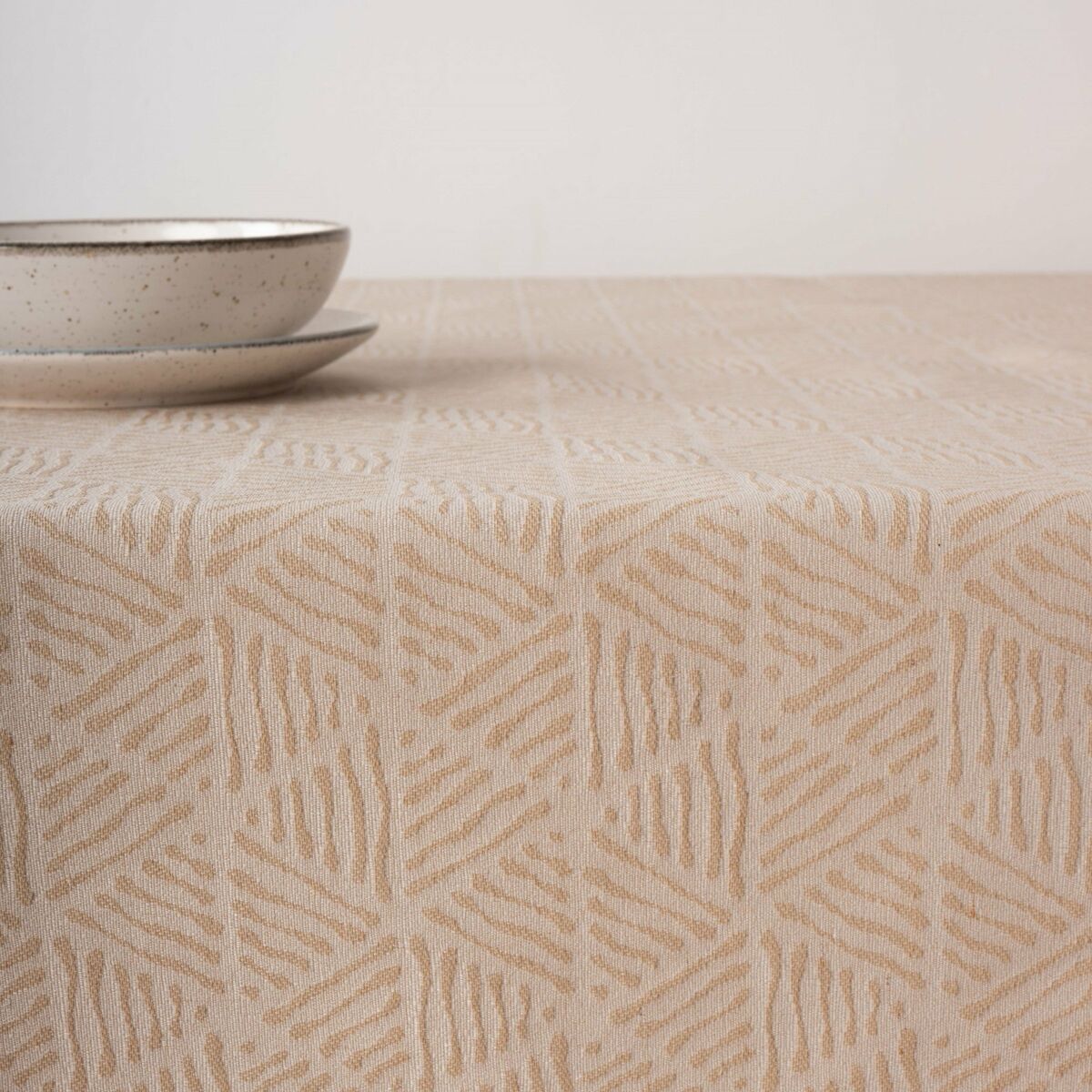 Fläckresistent bordsduk Belum 31990C Ljusbrun 100 x 155 cm - 3