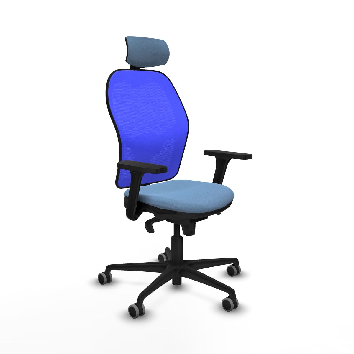 Kontorsstol Piqueras y Crespo 3D036G2 Himmelsblå