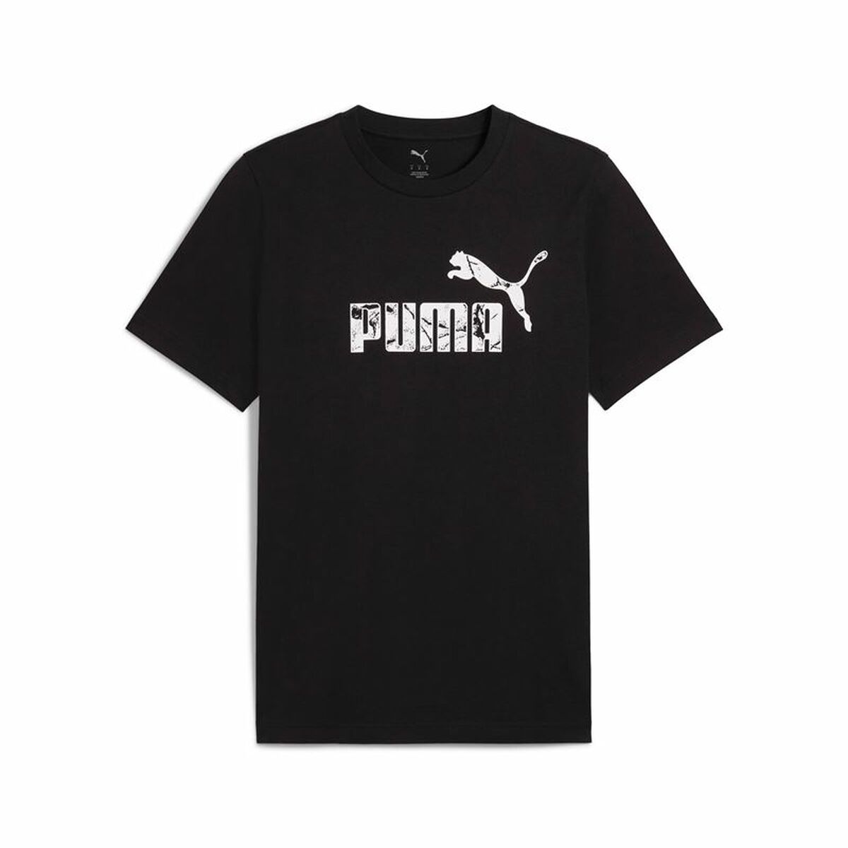 T-shirt med kortärm Herr Puma Graphics Svart