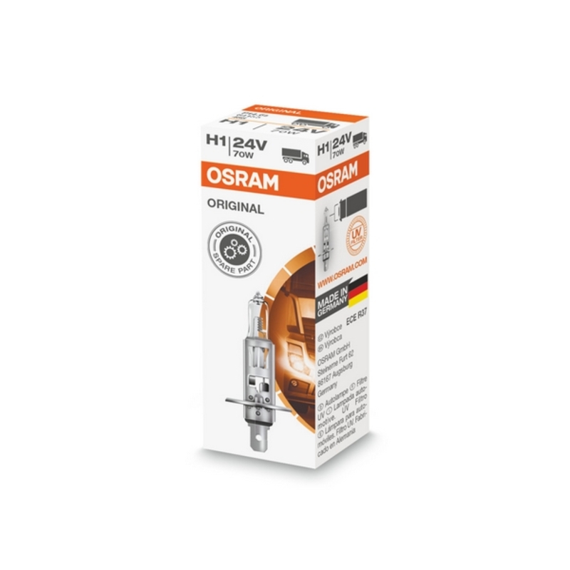 Glödlampa för bil Osram 64155.TP H1 24V 70W - 6