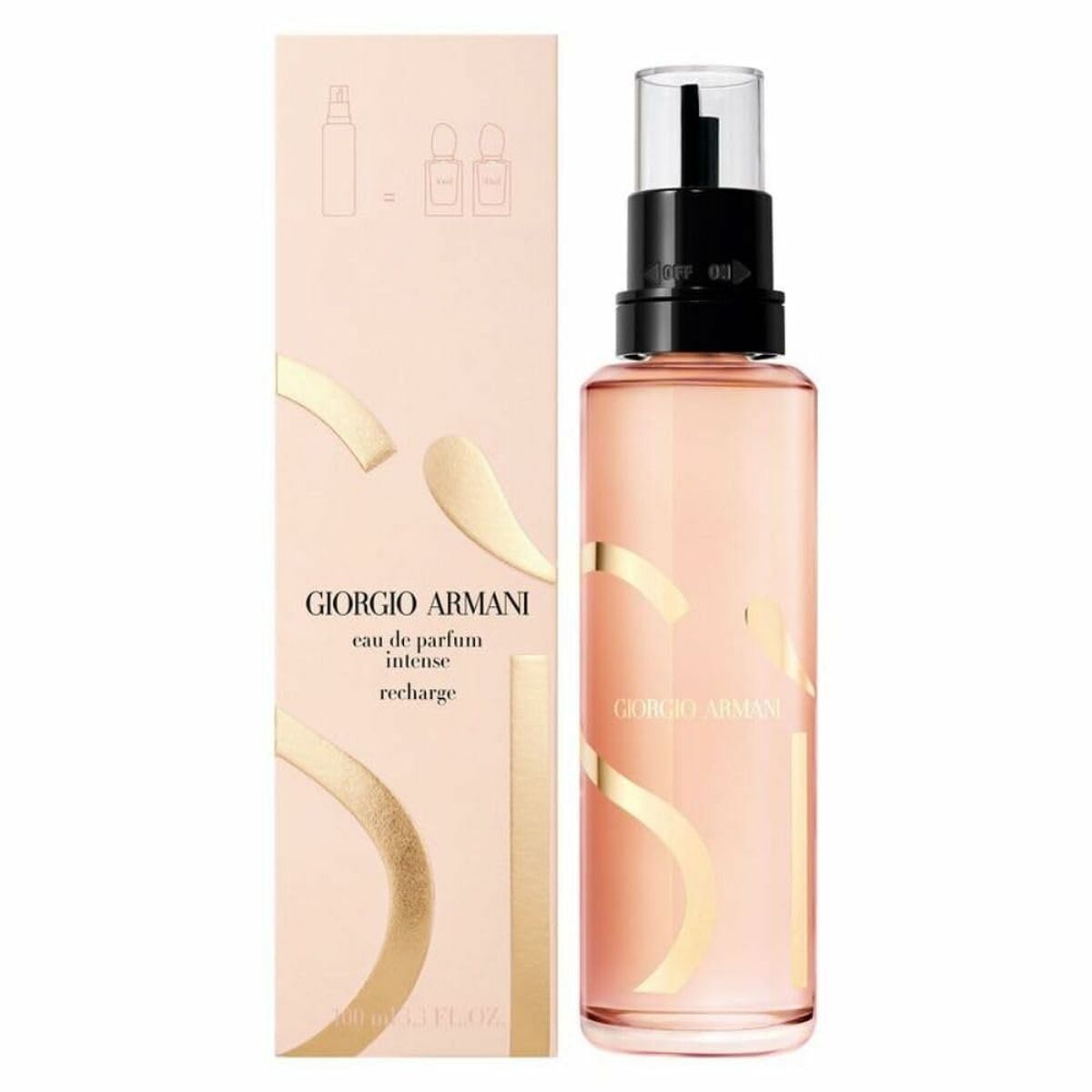 Parfym Damer Giorgio Armani EDP Doftpåfyllning Sì Intense 100 ml