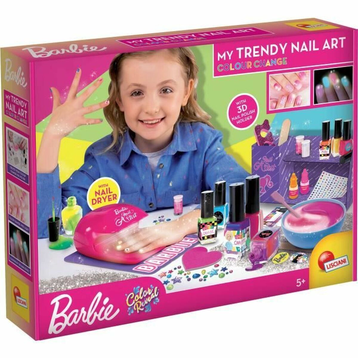Tatueringsbläck Lisciani Giochi Barbie