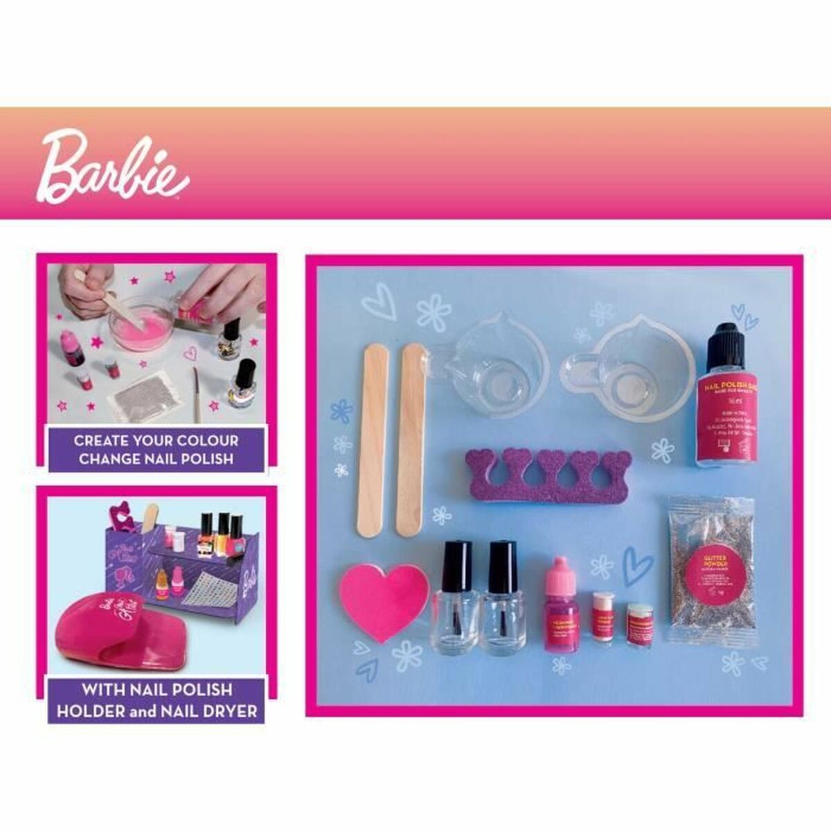 Tatueringsbläck Lisciani Giochi Barbie - 3