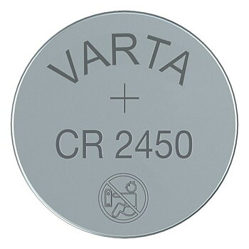 Knappcellsbatteri litium Varta CR2450 3 V CR2450 560 mAh 1.55 V