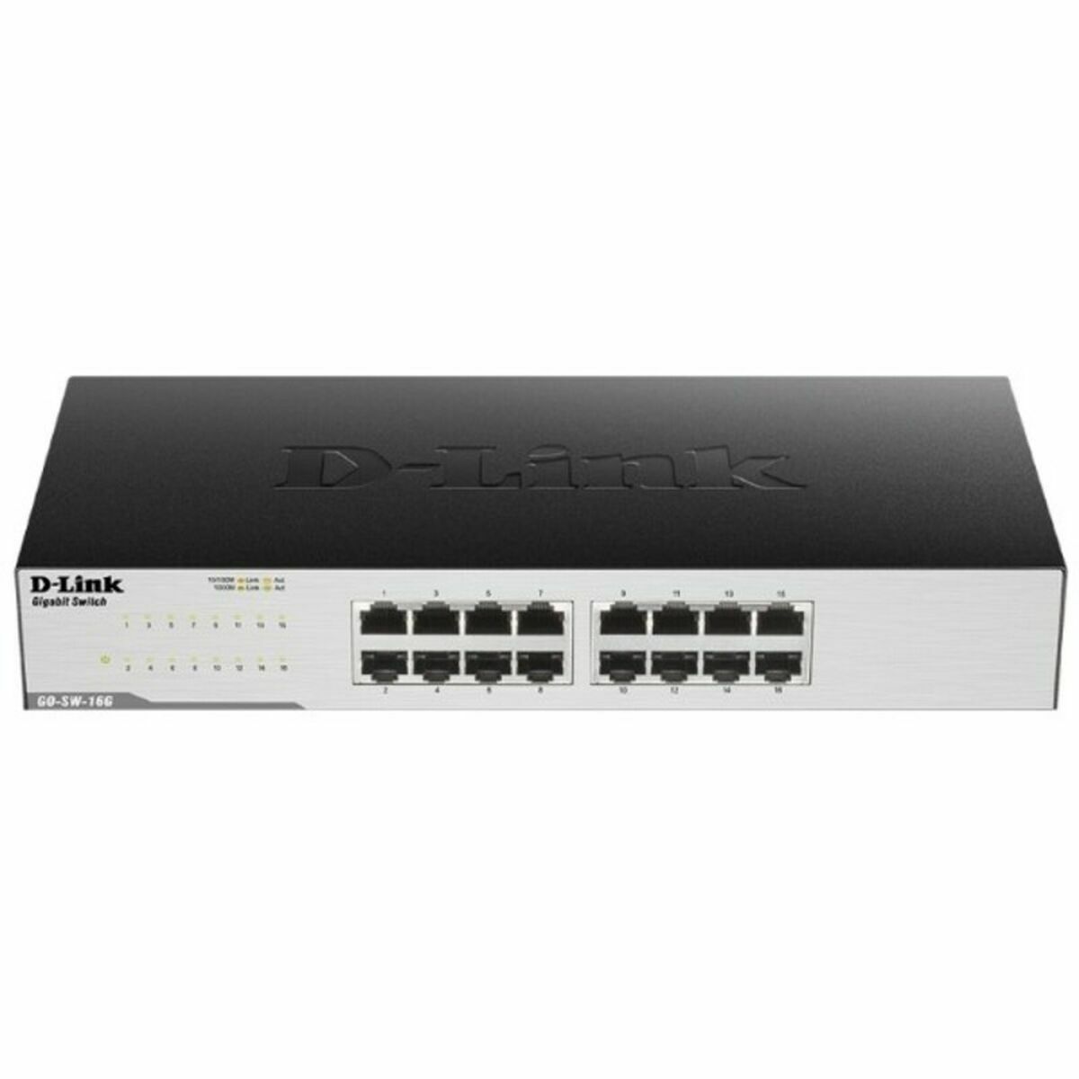 Skrivbords omkopplare D-Link GO-SW-16G