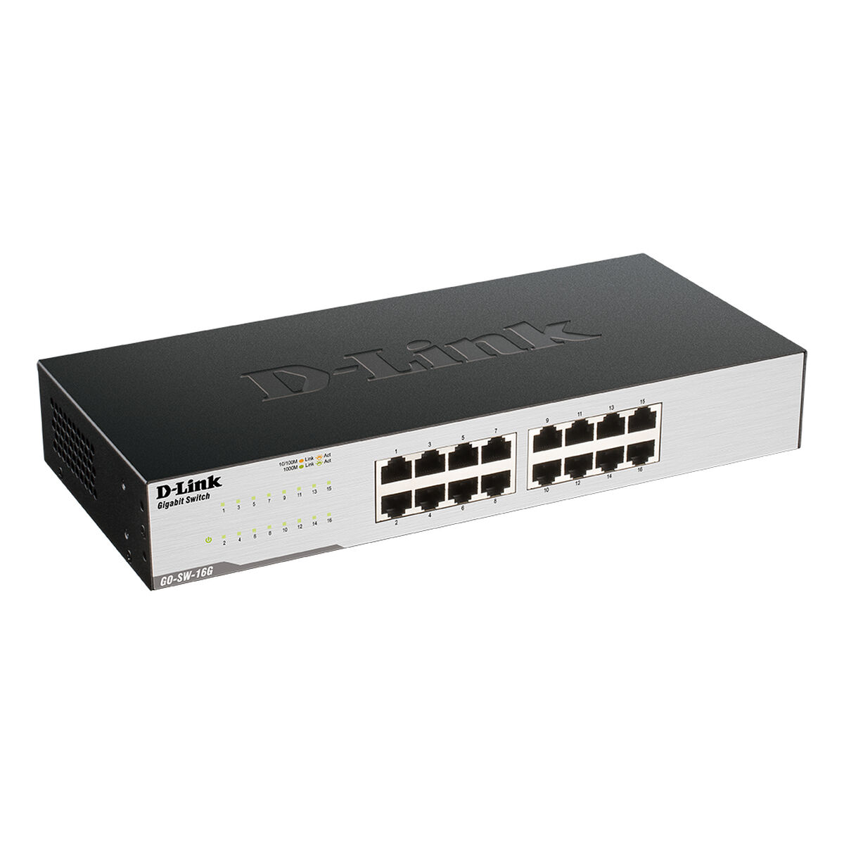 Skrivbords omkopplare D-Link GO-SW-16G - 2