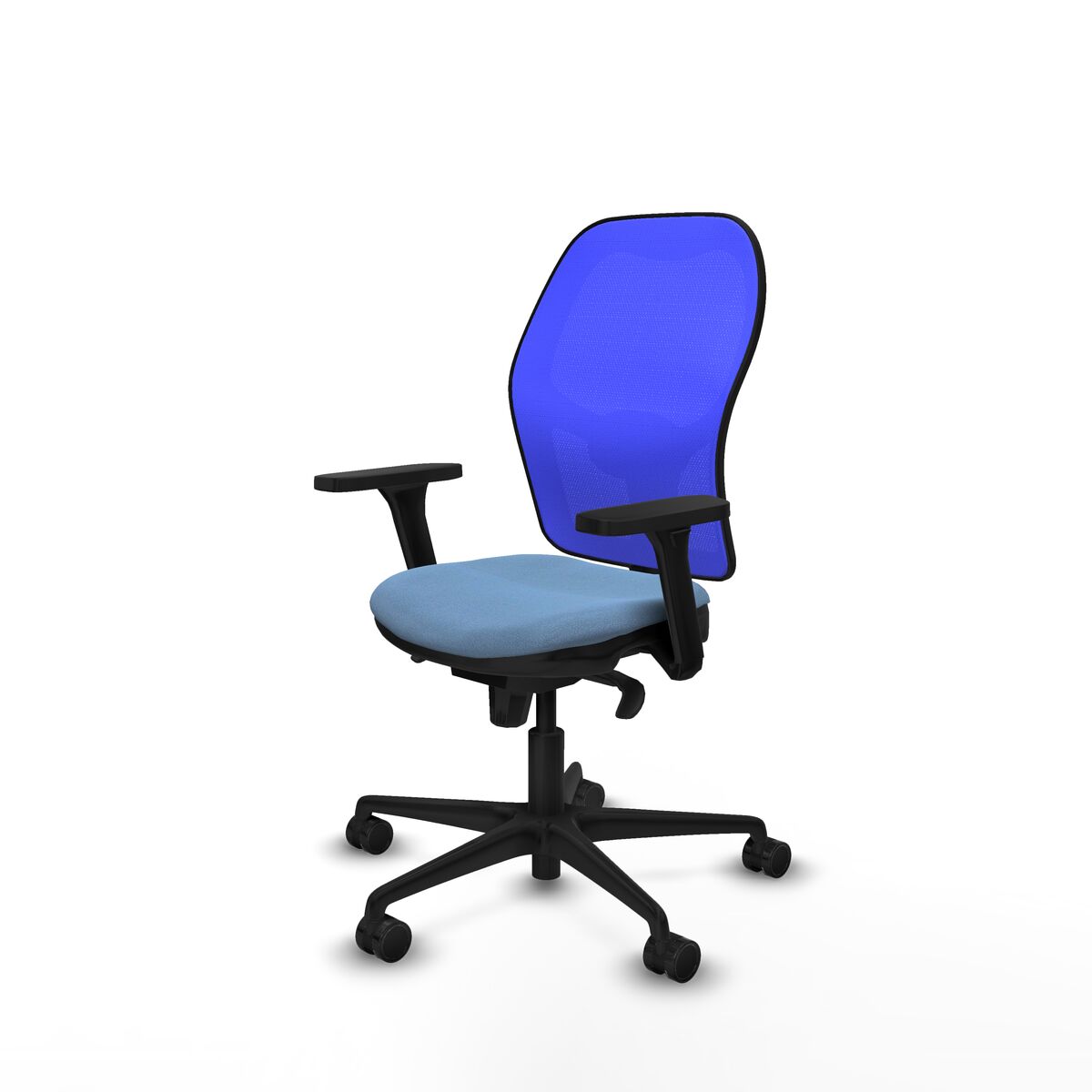 Kontorsstol Piqueras y Crespo 3D036N0 Himmelsblå - 2