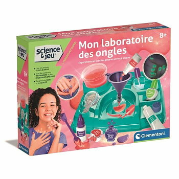 Manikyrset Clementoni My Nail Laboratory Multicolour