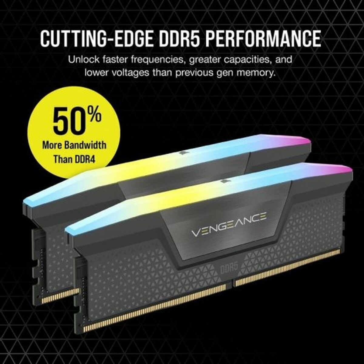 RAM-minne Corsair CMH32GX5M2B6000Z36K DDR5 6000 MHz 4800 MHz - 5