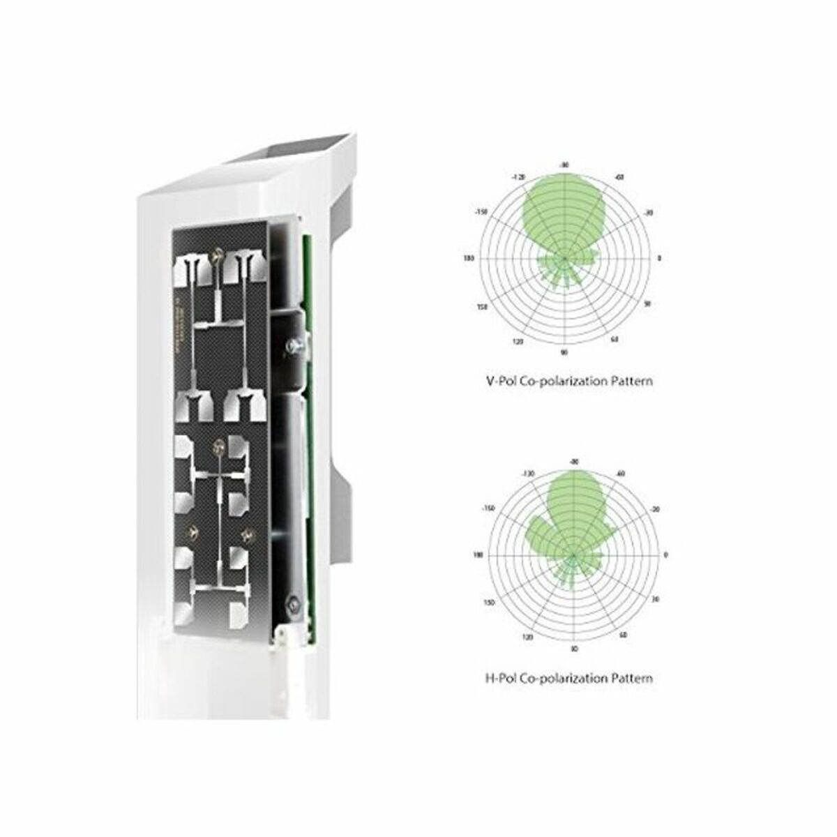 Anslutningspunkt TP-Link CPE510 WIFI 5 Ghz 300 Mbit/s IPX5 Vit - 3