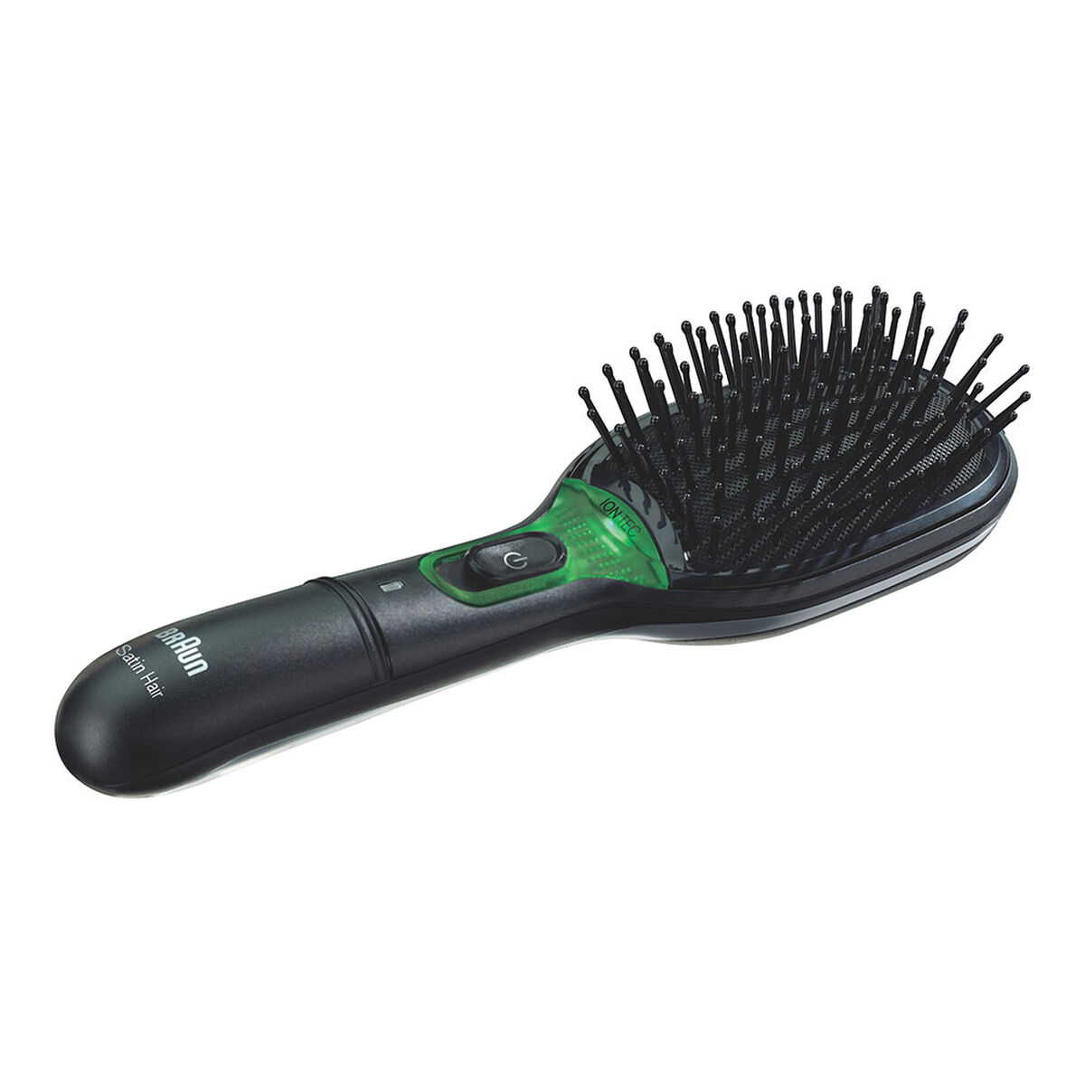 Utslätningsborste Braun Satin Hair 7 br710e Svart Jonisk - 6