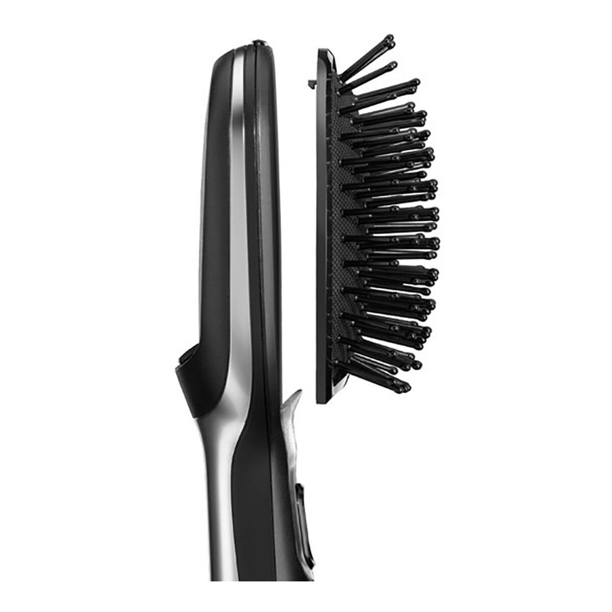 Utslätningsborste Braun Satin Hair 7 br710e Svart Jonisk - 5