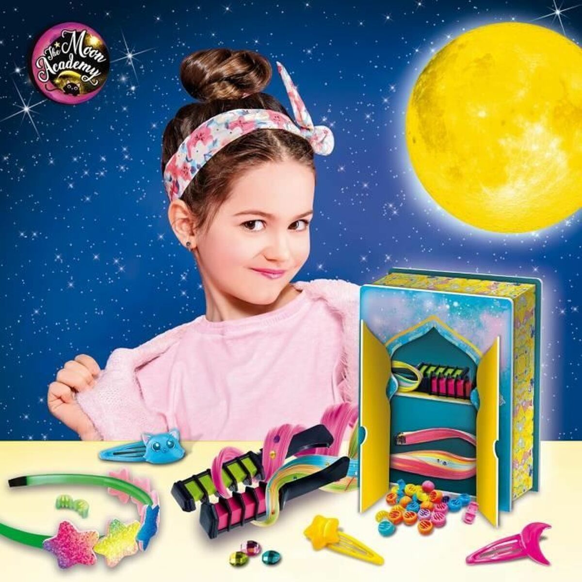 Frisörset för barn Lisciani Giochi The Moon Academy Moon Hairstyle - 3