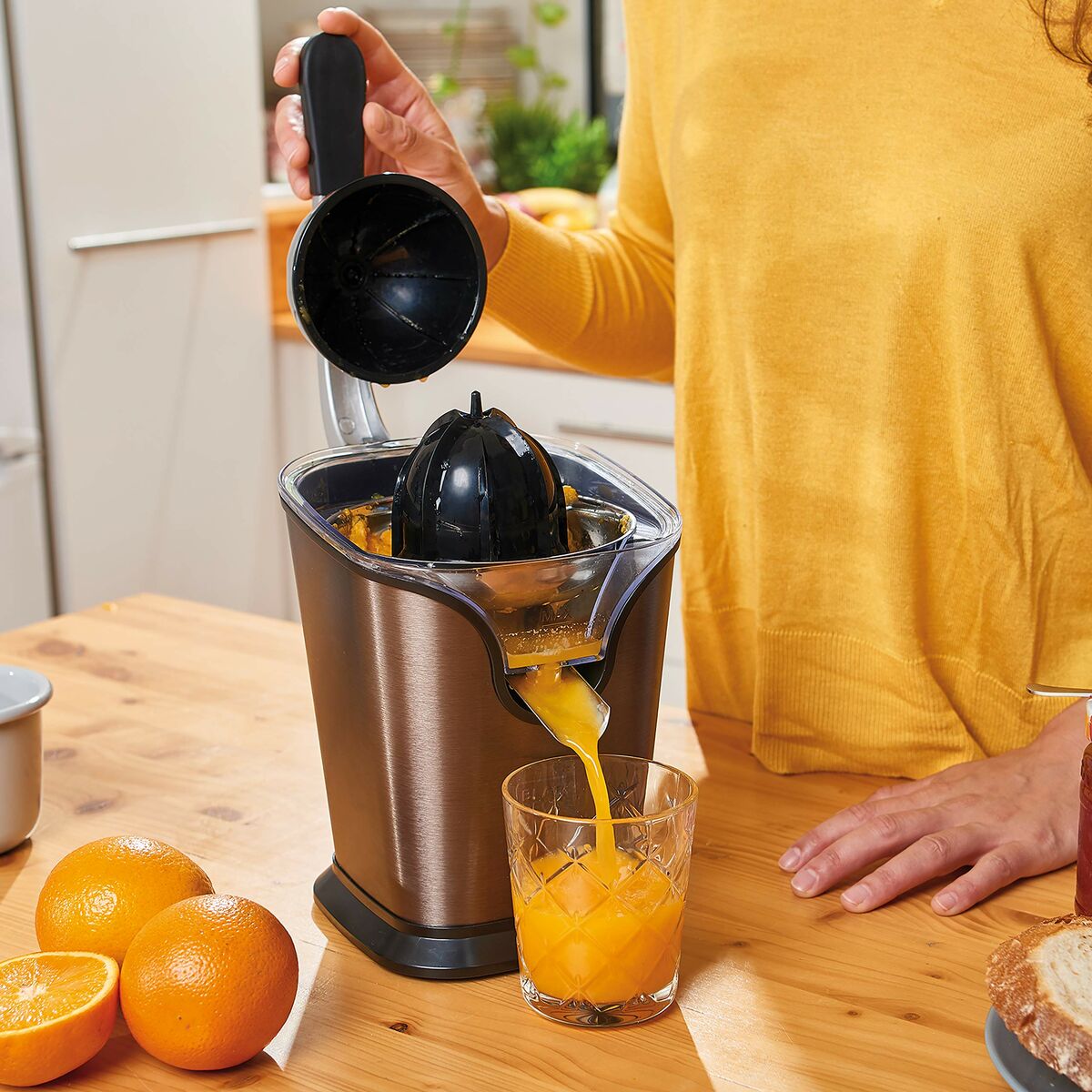 Elektrisk Juicepress Black & Decker BXJE100E Svart Grå 100 W - 8
