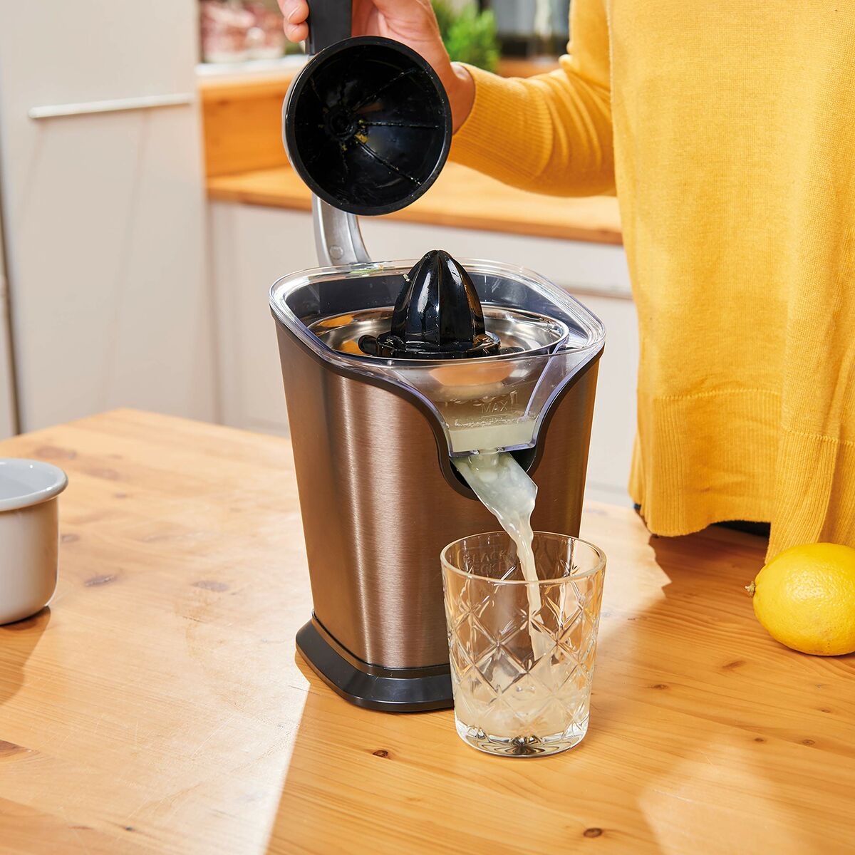 Elektrisk Juicepress Black & Decker BXJE100E Svart Grå 100 W - 11