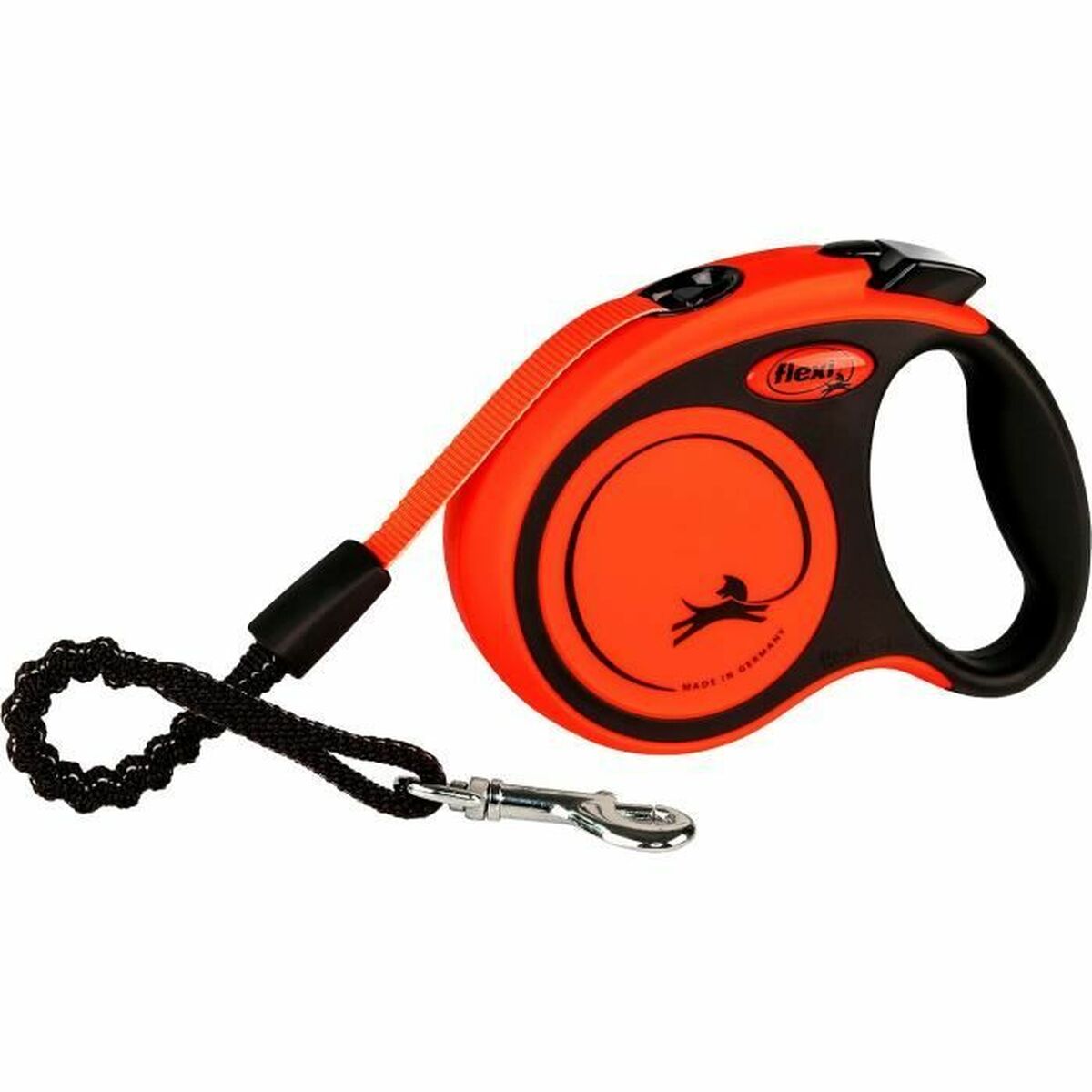 DoHundkoppel Flexi XTREME Svart Orange 3 m