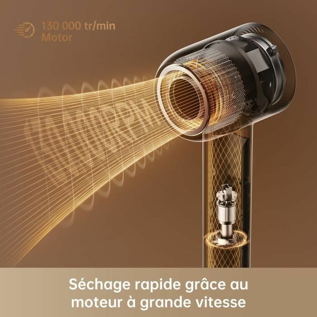 Hårtork Dreame MIRACLE/AHD9 Rosa Gyllene 1600 W - 5