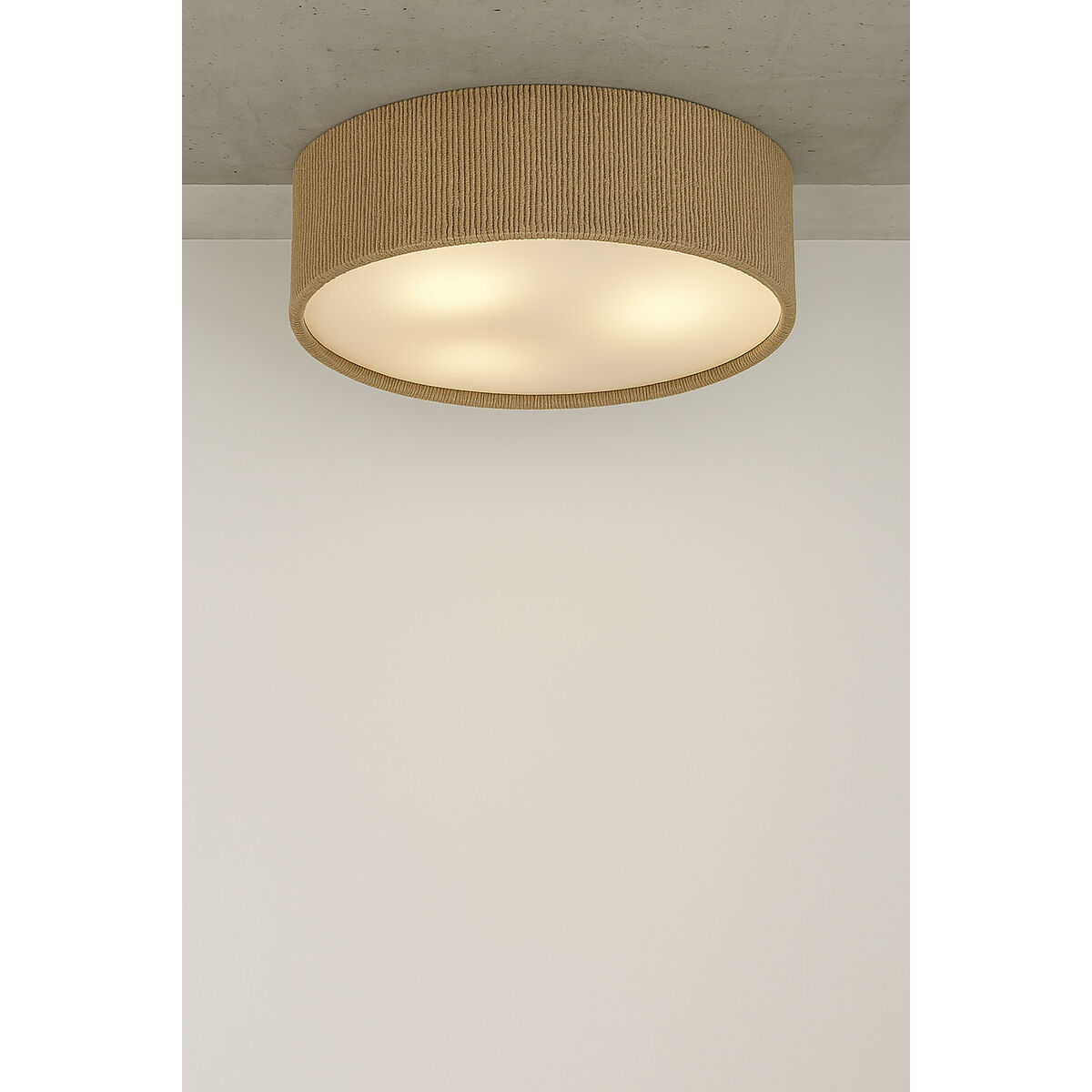 Taklampa Home ESPRIT Brun Snöre 50 W