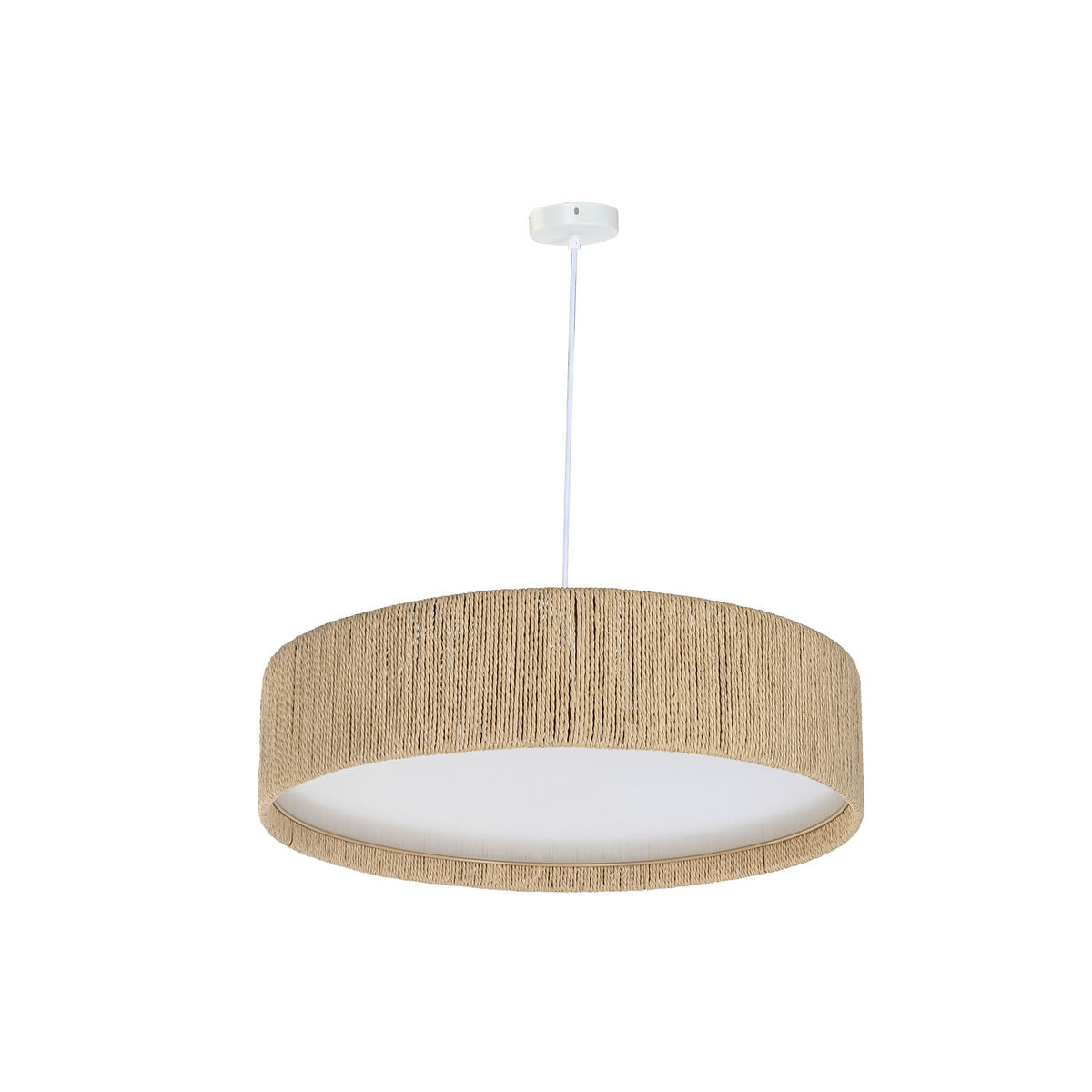 Taklampa Home ESPRIT Brun Snöre 50 W - 3