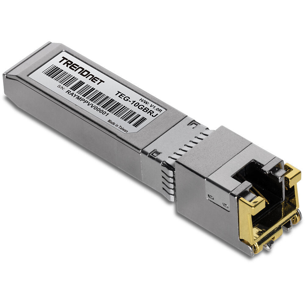 SFP fibermodul MonoModo Trendnet TEG-10GBRJ - 2