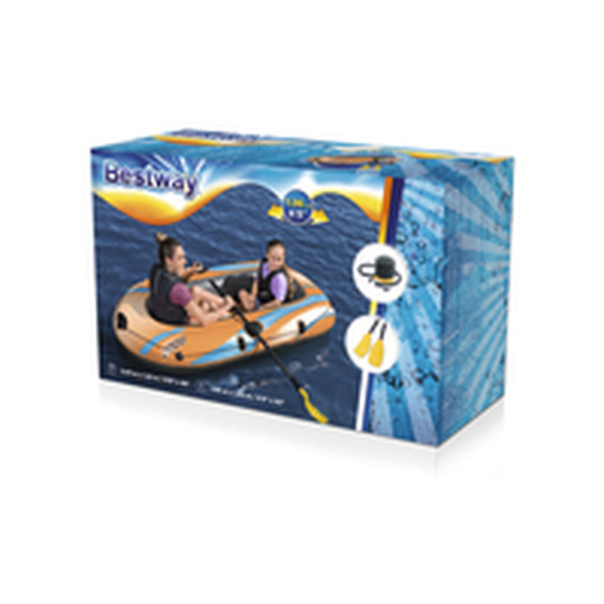 Bestway Båtset Kondor Elite 2000 196x106x31 cm Fritid 61141 - 6