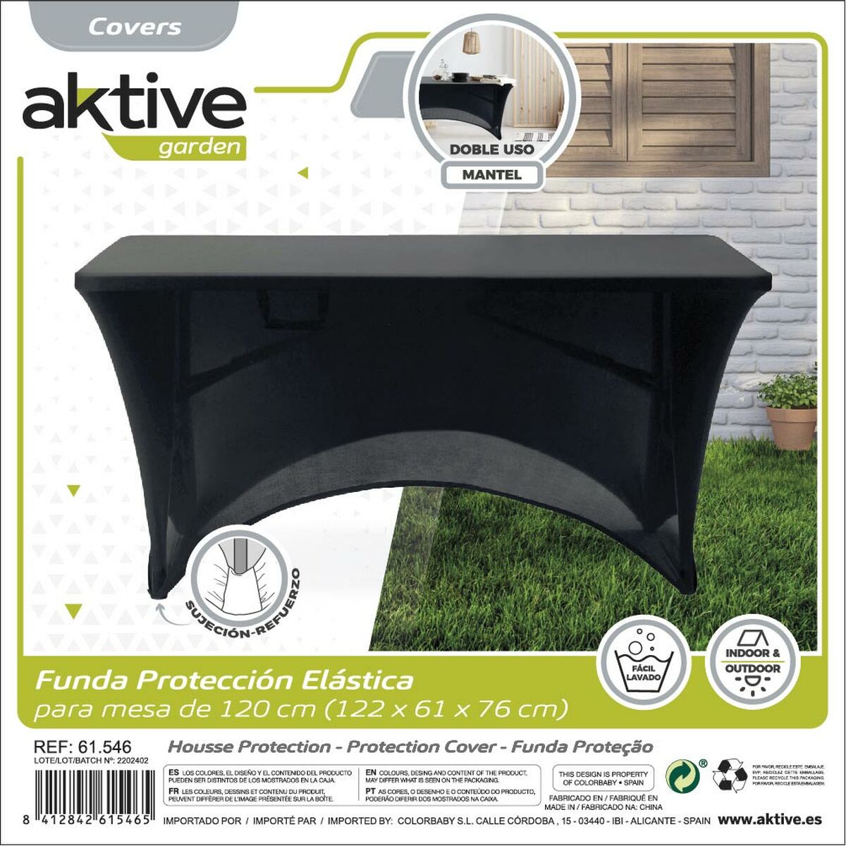 Skyddsväska Aktive Svart 122 x 76 x 61 cm Bord Dodatki Fordon Väg (6 antal) - 14