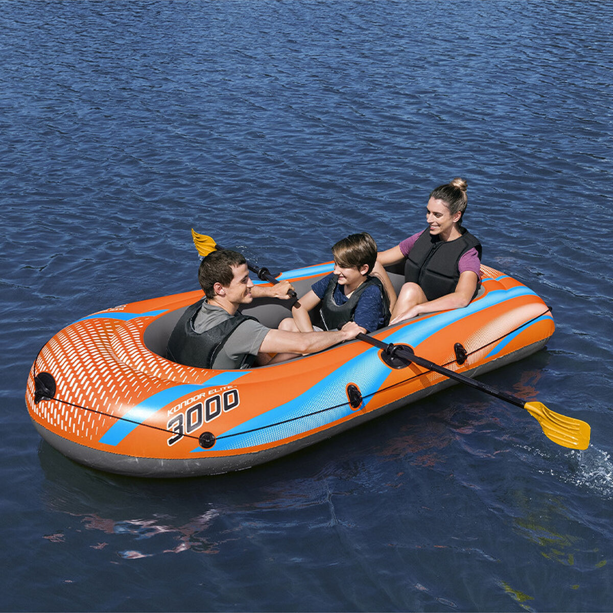 Bestway Båtset Kondor Elite 3000 246x122x45 cm Fritid 61145 - 10